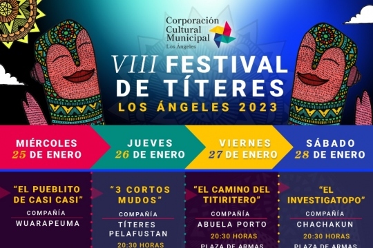 VIII Festival De Títeres De Los Ángeles